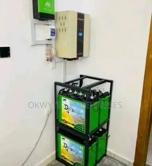 4 Batteries Installation With 7.5kva Felicity Inverter