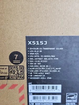 New Laptop Asus UX51VZ 4GB Intel Core I5 SSD 512GB