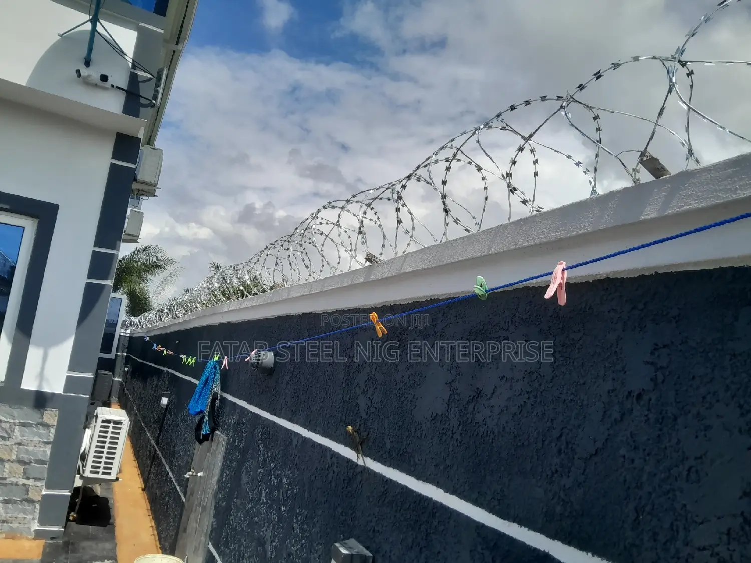 Hot Dipped Galvanise Security Razor Fence Wire