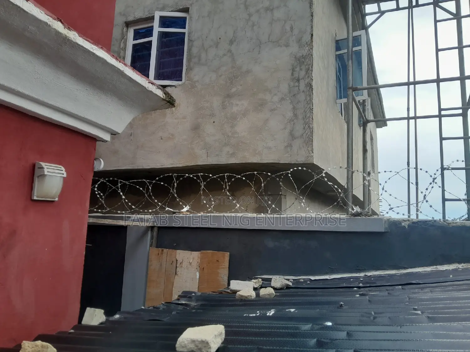 Hot Dipped Galvanise Security Razor Fence Wire