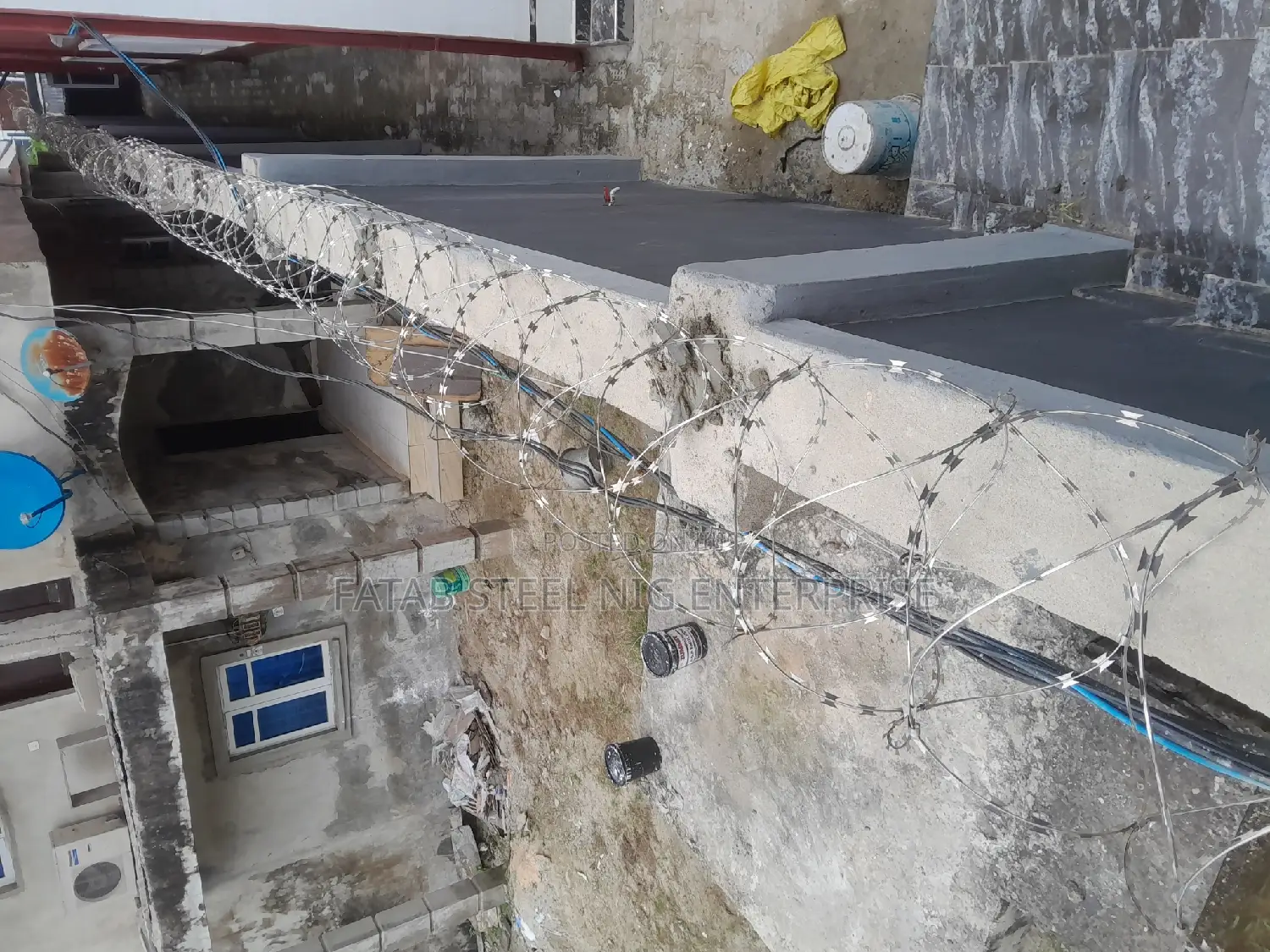 Hot Dipped Galvanise Security Razor Fence Wire