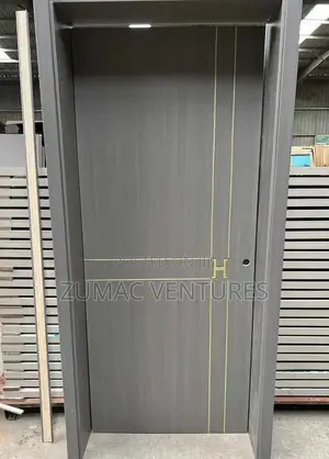 Ash Colored Wooden Door