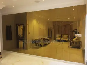 Golden Mirror Design Chage Par Square Meters