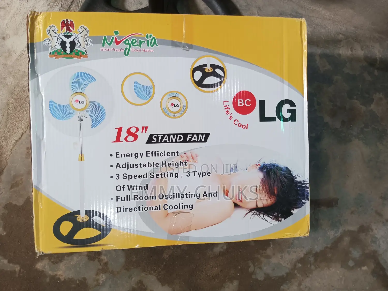 Standing Fan LG 18 Inches
