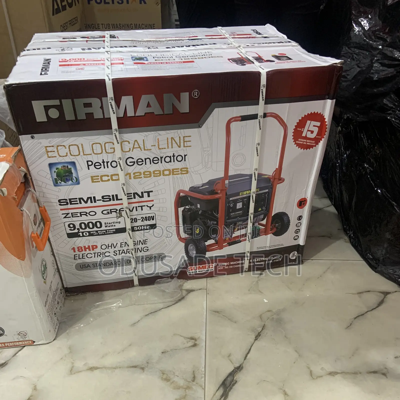 Fuel Efficient SUMEC FIRMAN 12KVA Sumec ECO12990ES Generator