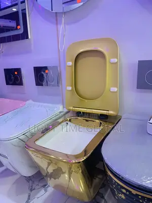 Luxury Gold Concealed WC