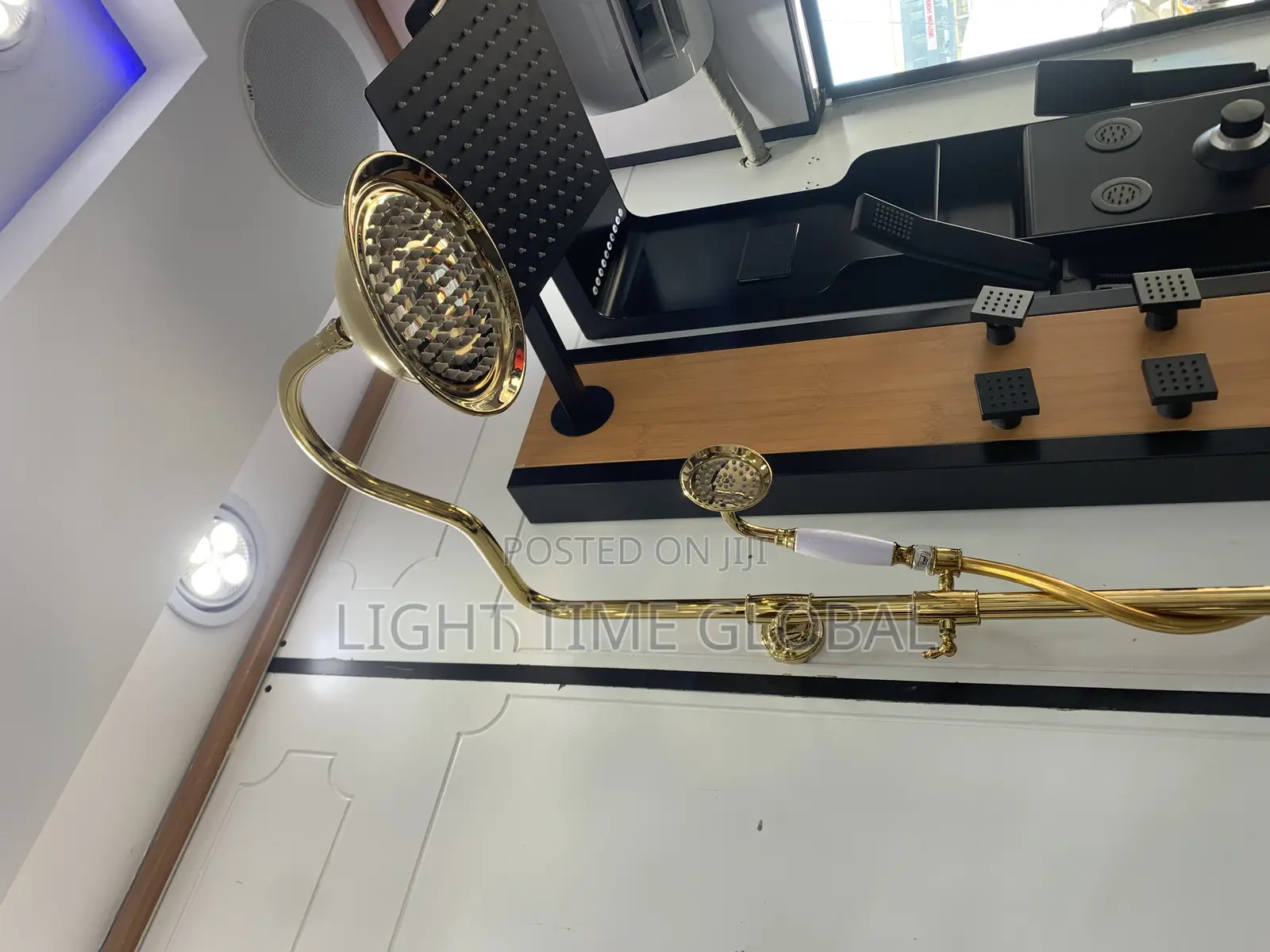 England Gold Shower Set