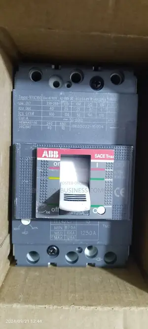125A, 3pole Abb Tmax Breaker