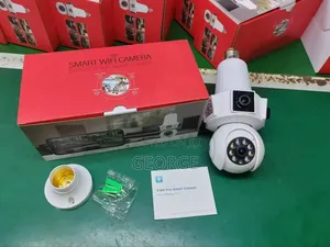 Wifi 3 Lens Bulb Security Camera