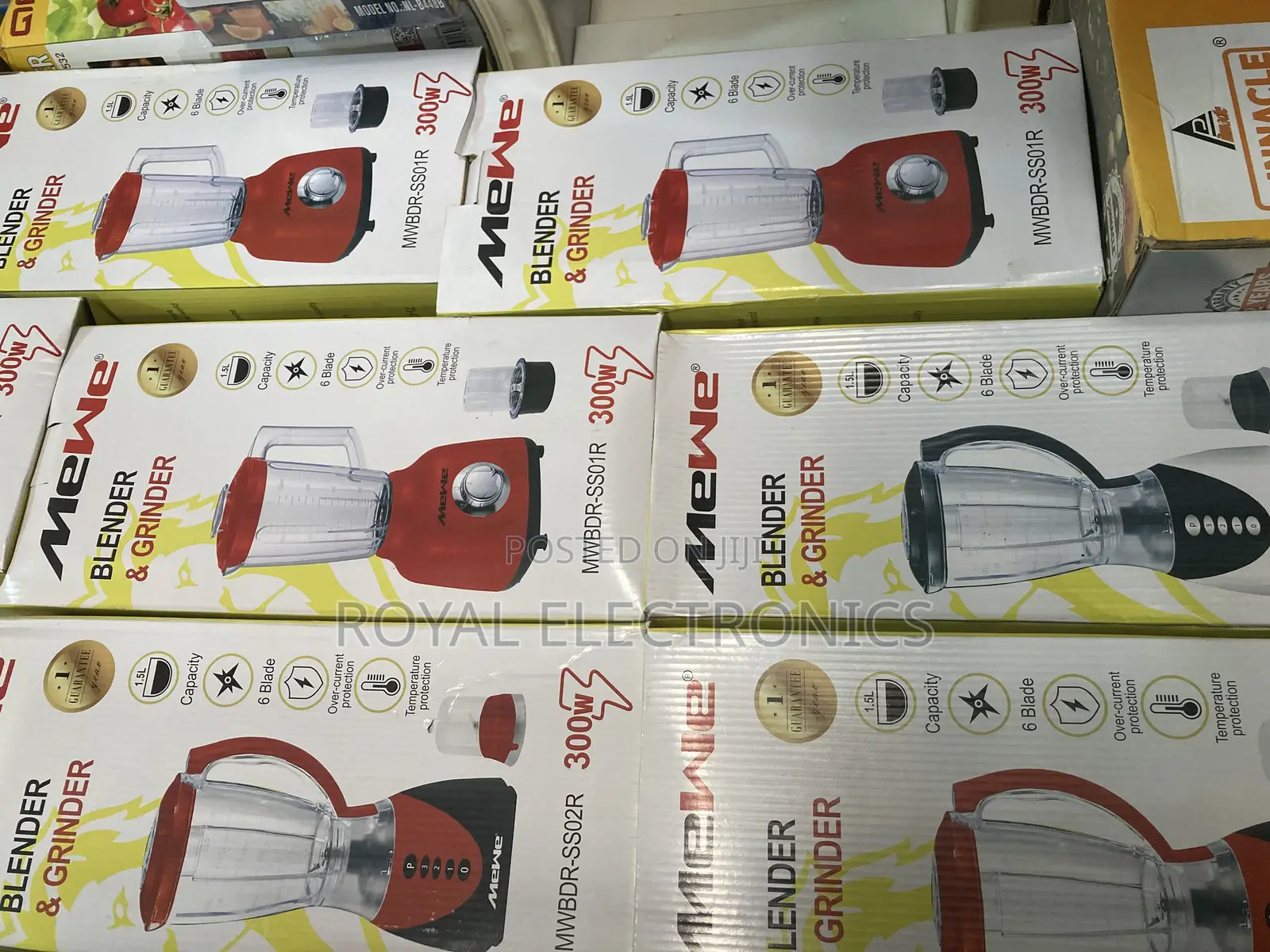 Mewe Blender Grinder With Unbreakable Jars