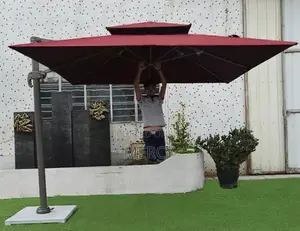 Umbrella With Marble on the Leg