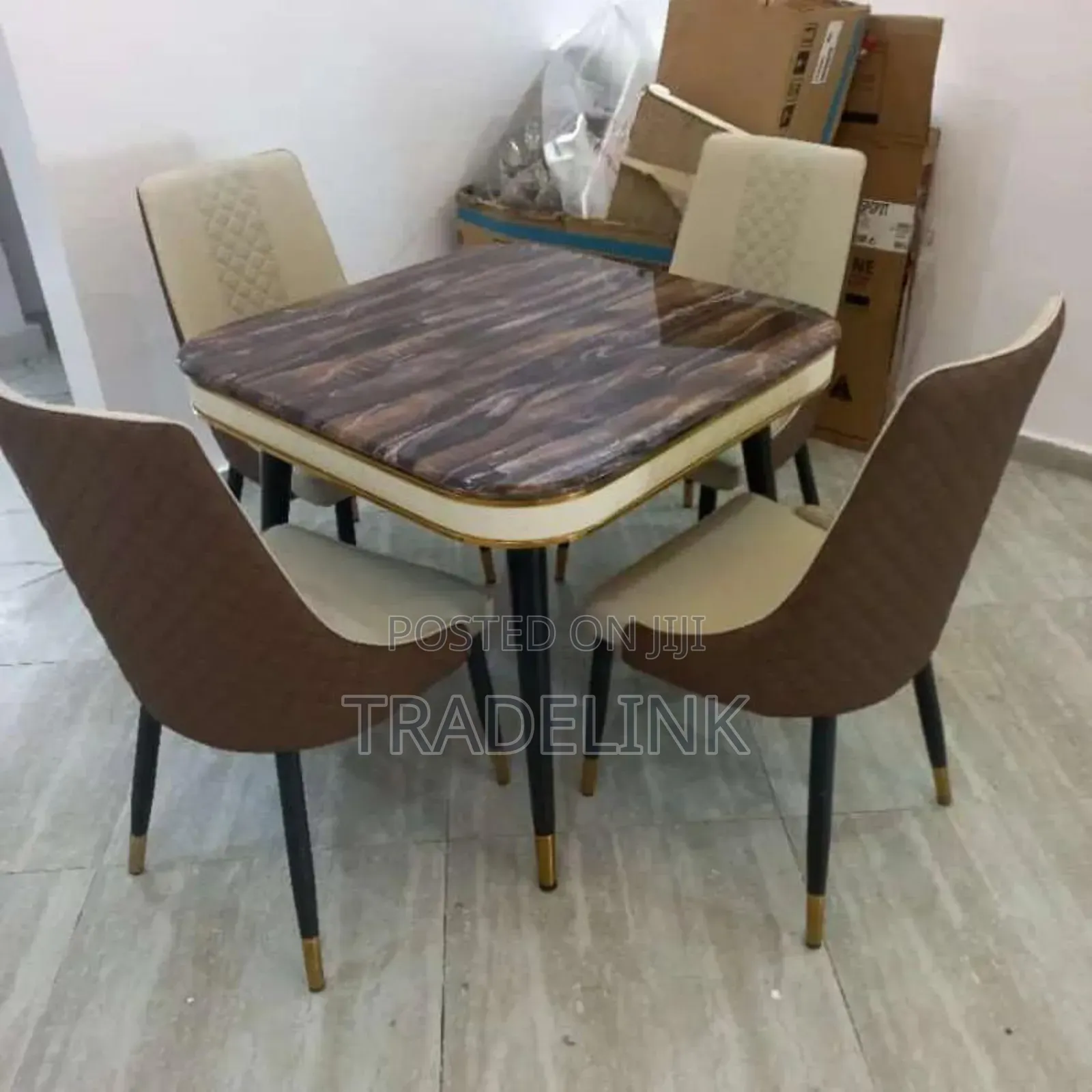 Set of Dining Table and Chairs