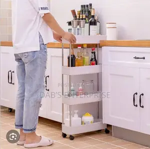 4 Layers Storage Rack Trolley