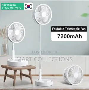 Rechargeable Telescopic Foldable Fan