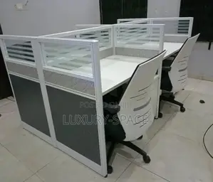 Executive Office Workstation Table by 4