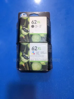 Hp 62 Black and Color Ink Cartridges ( Price Per Color)