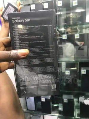 New Samsung Galaxy S8 Plus 64 GB Black