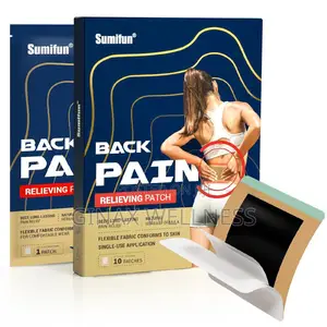 Sumifun Back Pain Relieving Patch With Menthol and Camphor