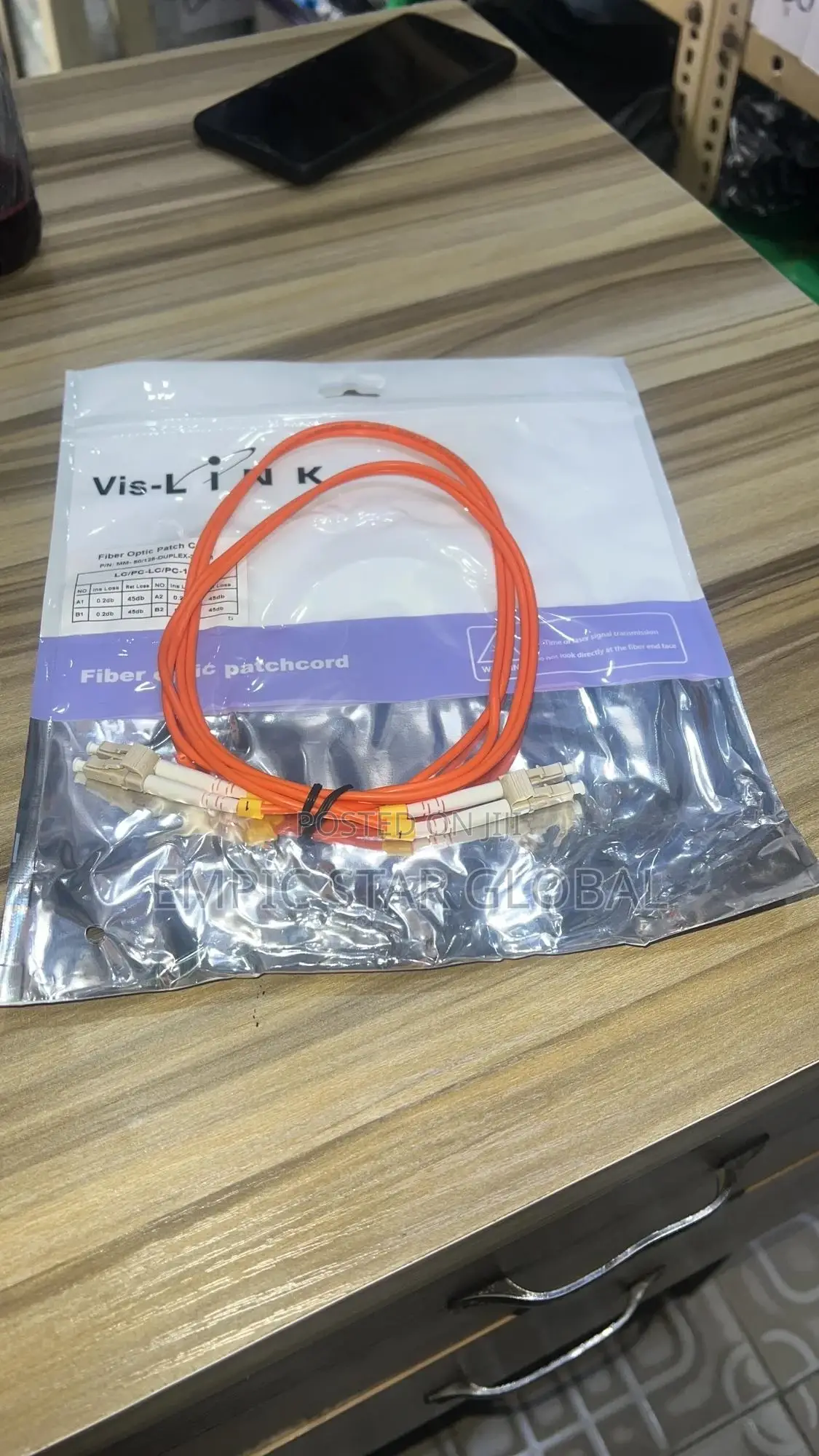 Vis-Link Fiber Patch Cord LC-LC 1mm