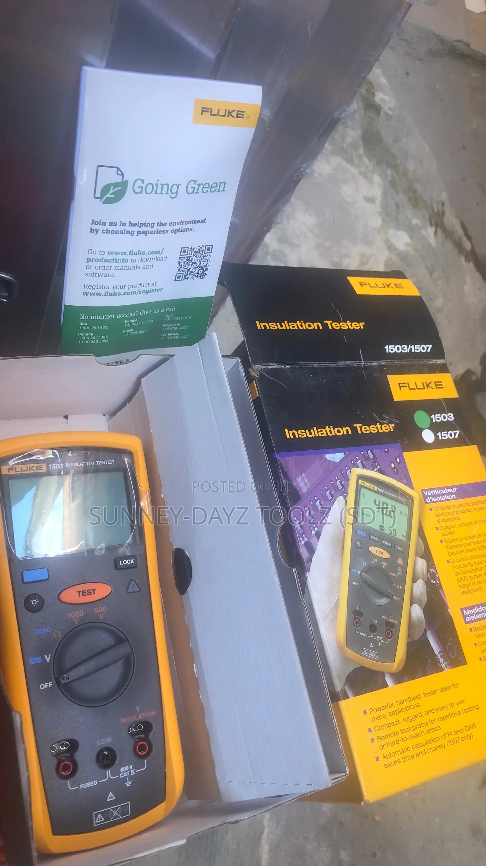 Insulation Tester Fluke 1503