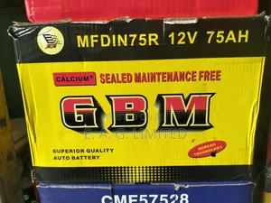 GBM Battery 12v 75ah