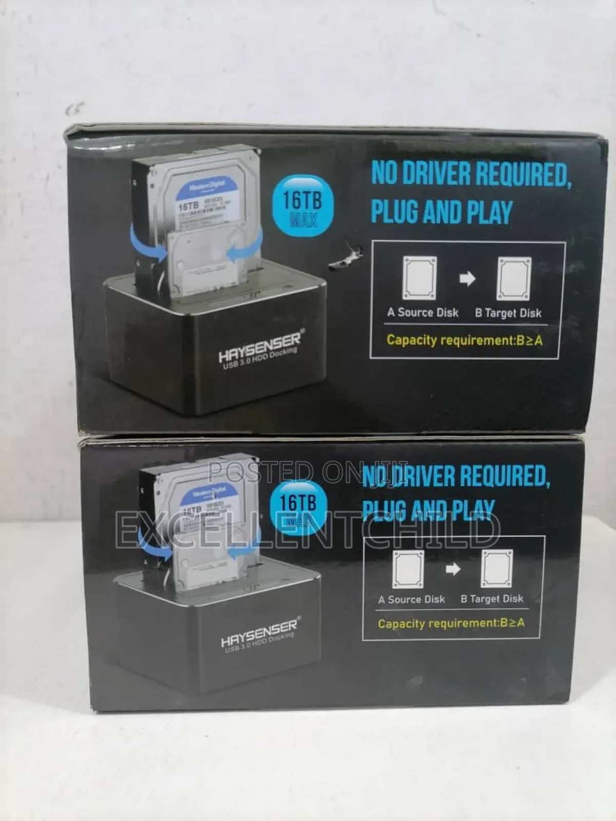 Haysenser USB 3.0 Docking Station for HDD