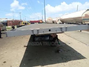 Trailer Flat Body Gray 1998
