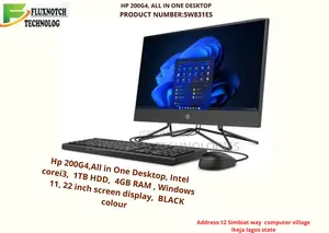 New Desktop Computer HP 200 G4 All-in-One 4GB Intel Core I3 HDD 1T