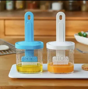 Oil Bottle With Brush Barbecue Oil Brush