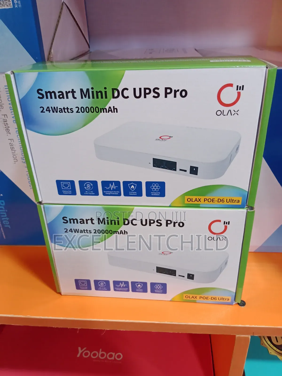 Old Smart Mini DC UPS Pro 24watts 20,000mah