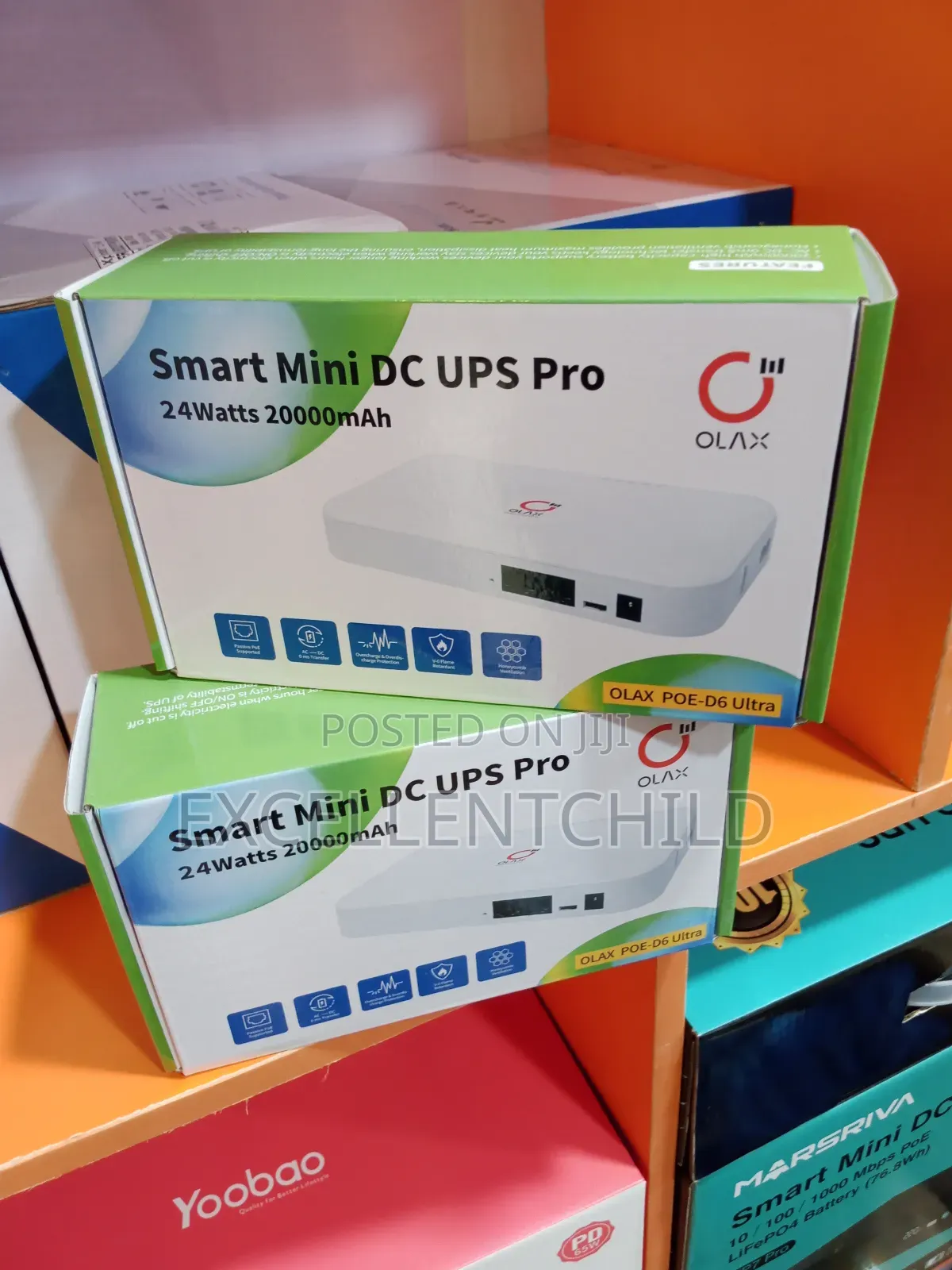 Old Smart Mini DC UPS Pro 24watts 20,000mah
