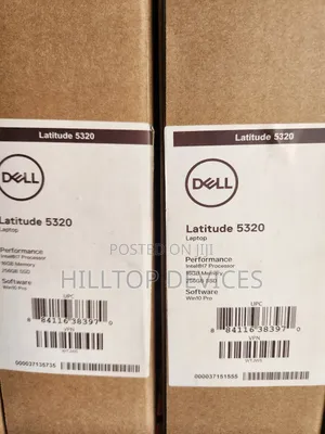 New Laptop Dell Latitude 5320 16GB Intel Core I7 SSD 256GB