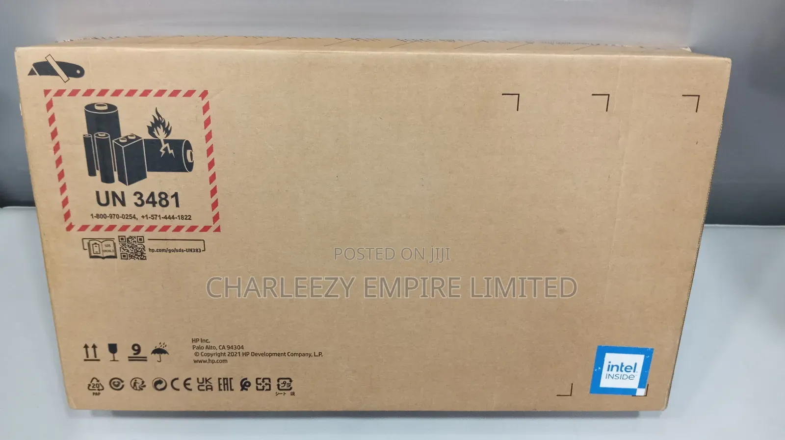 New Laptop HP 15s 8GB Intel Core I3 SSD 256GB