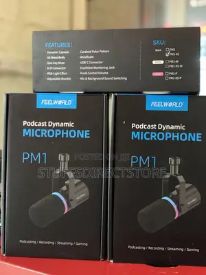 Feelworld PM1-XS Podcast Microphone
