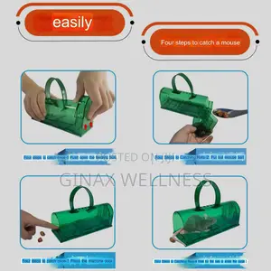 Reusable Mouse and Rat Traps With Handle