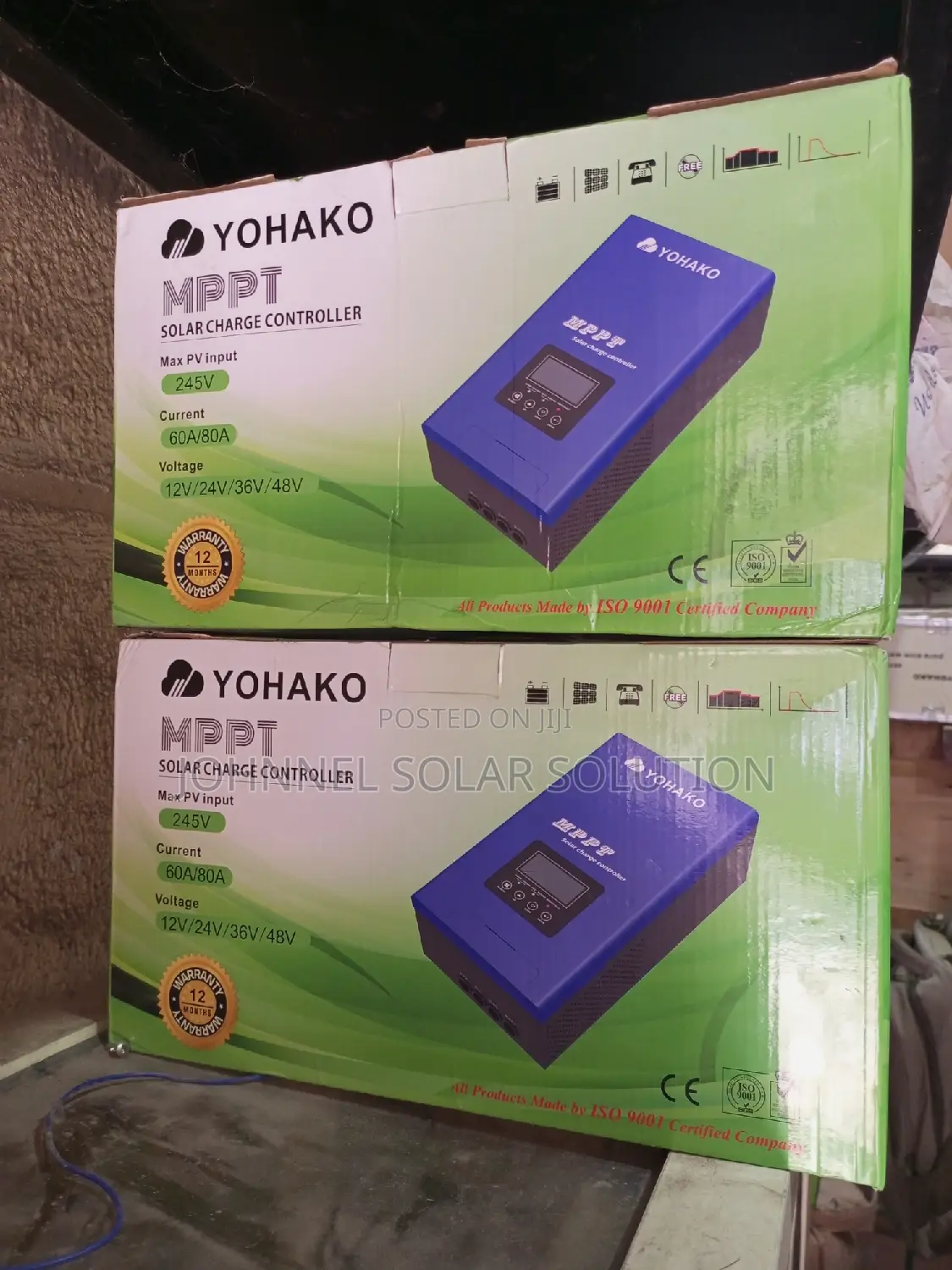 80A 48v YOHAKO Solar MPPT Charge Controller