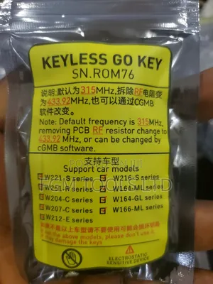 Mercedes Benz Keys, Keylessgo