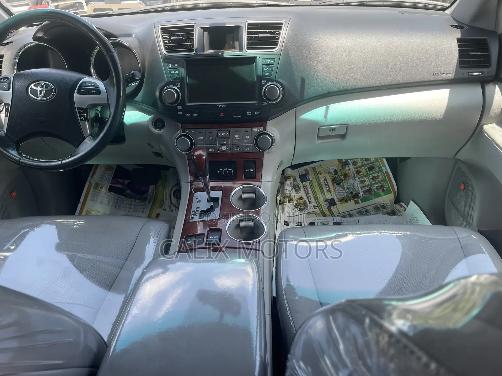 Toyota Highlander 2012 Gray