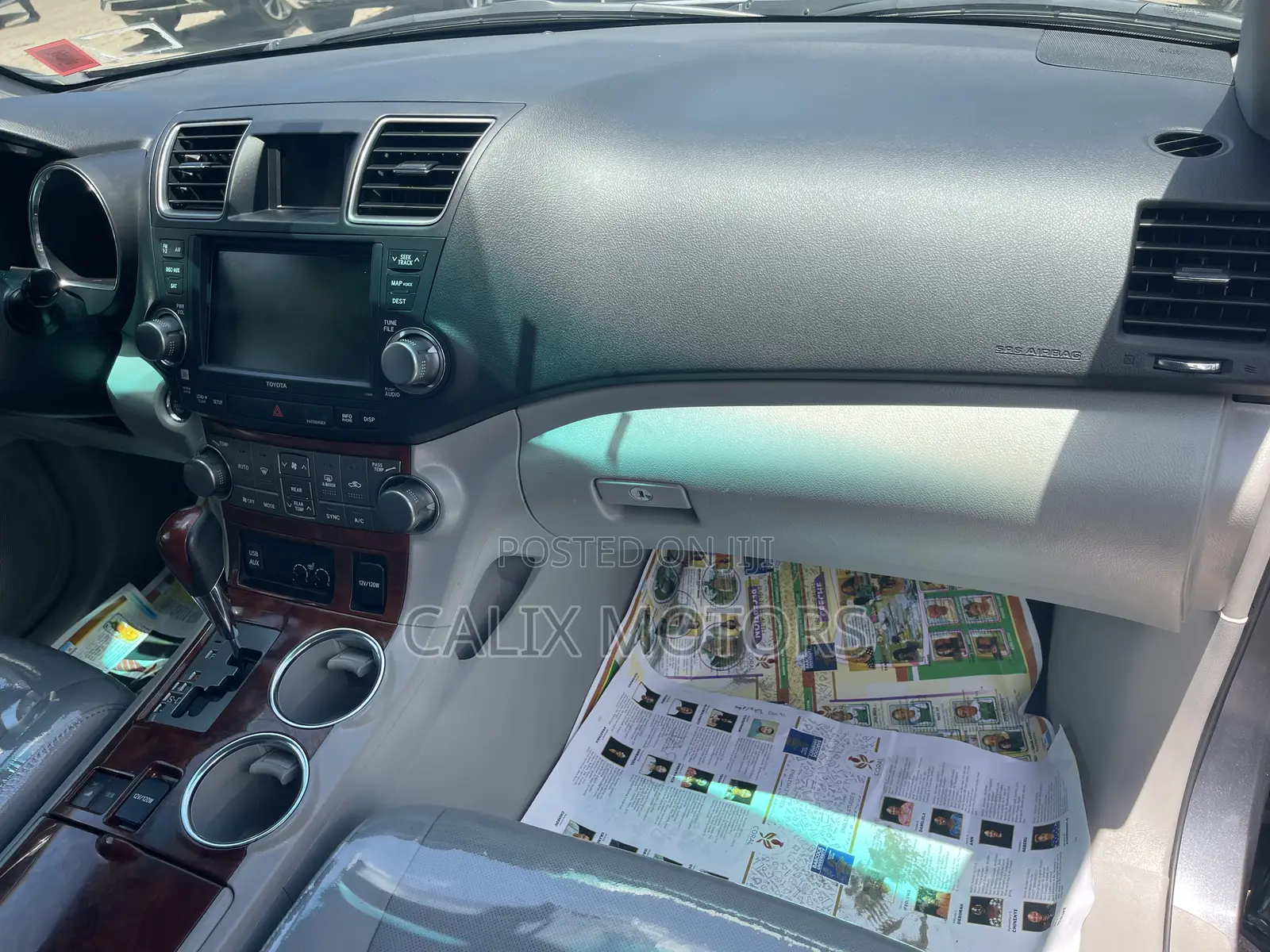 Toyota Highlander 2012 Gray