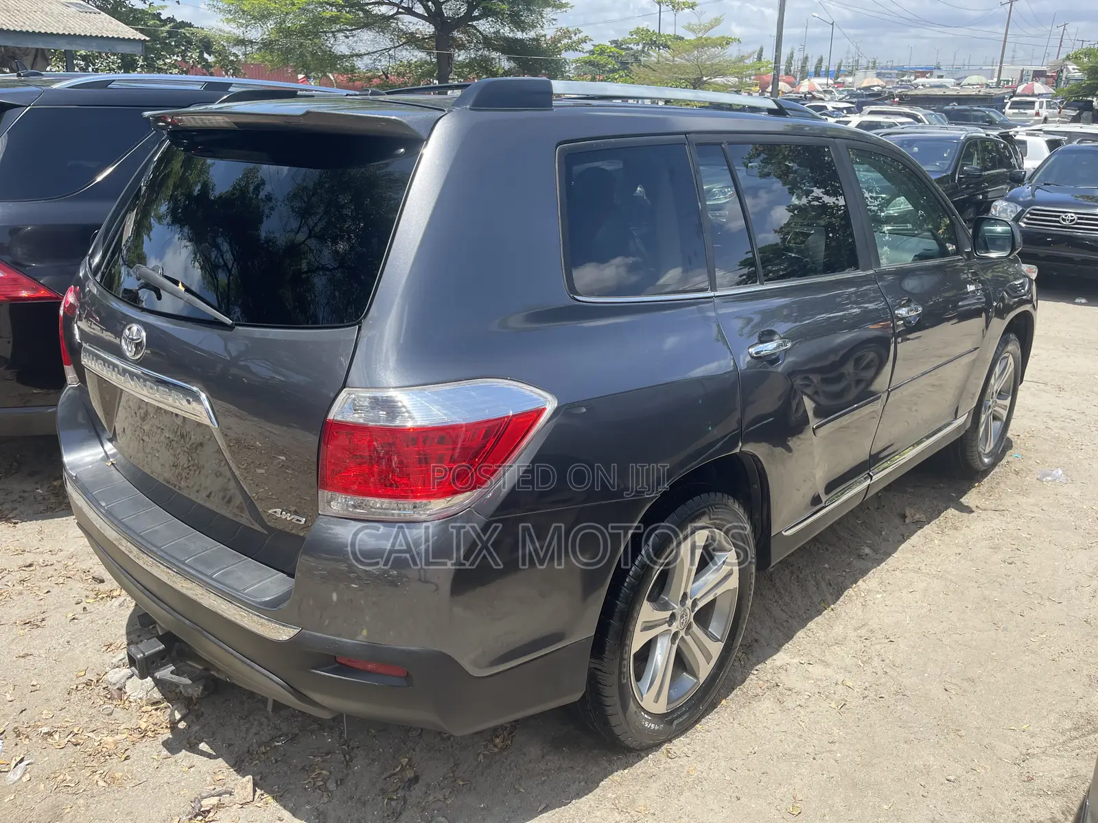 Toyota Highlander 2012 Gray