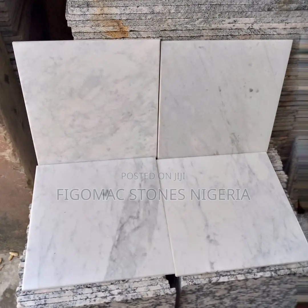 White Carara Tiles