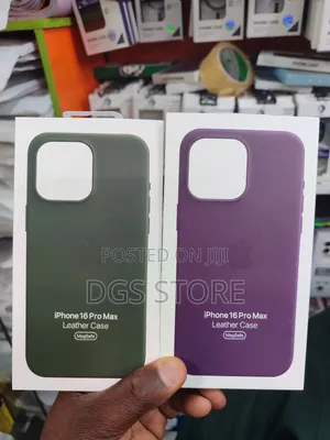 iPhone 16 Pro Max Leather Magsafe Case