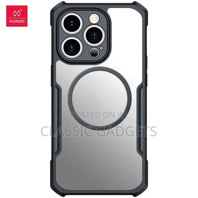 Xundd Bumper Clear Case for iPhone 16 Pro Max