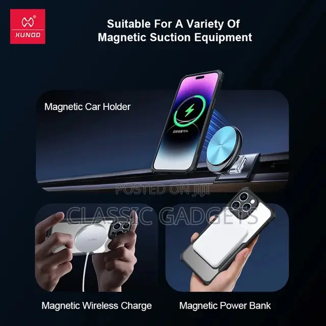 Xundd Bumper Clear Case for iPhone 16 Pro Max