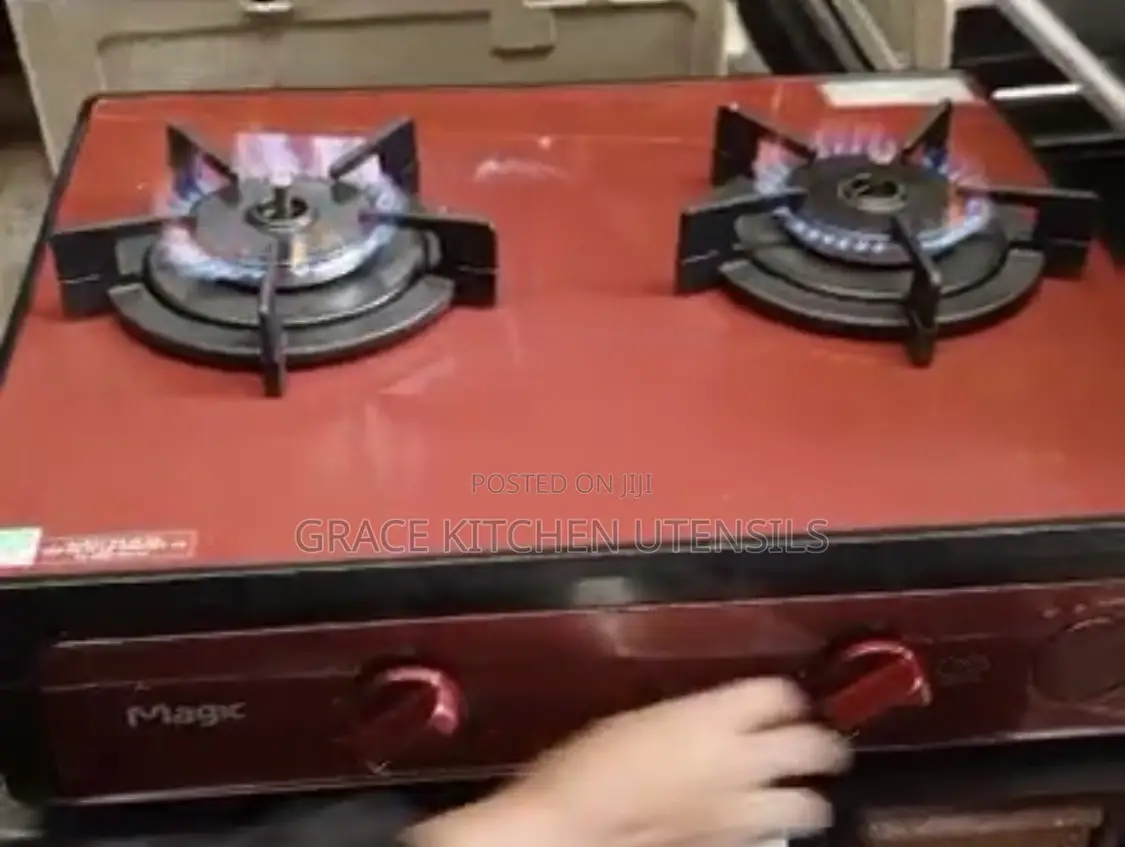 Gas Cooker 2burner Flat Tested Direct From UK, Automatic