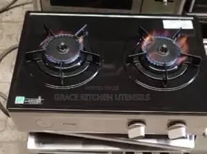 Gas Cooker 2burner Flat Tested Direct From UK, Automatic