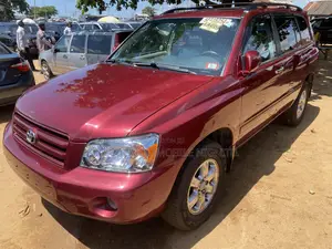 Toyota Highlander 2007 Red