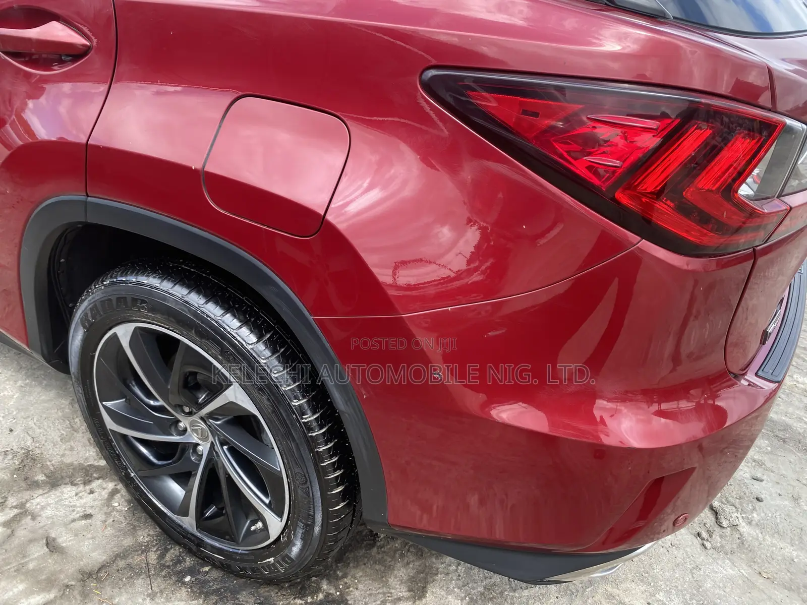 Lexus RX 350 2016 Red