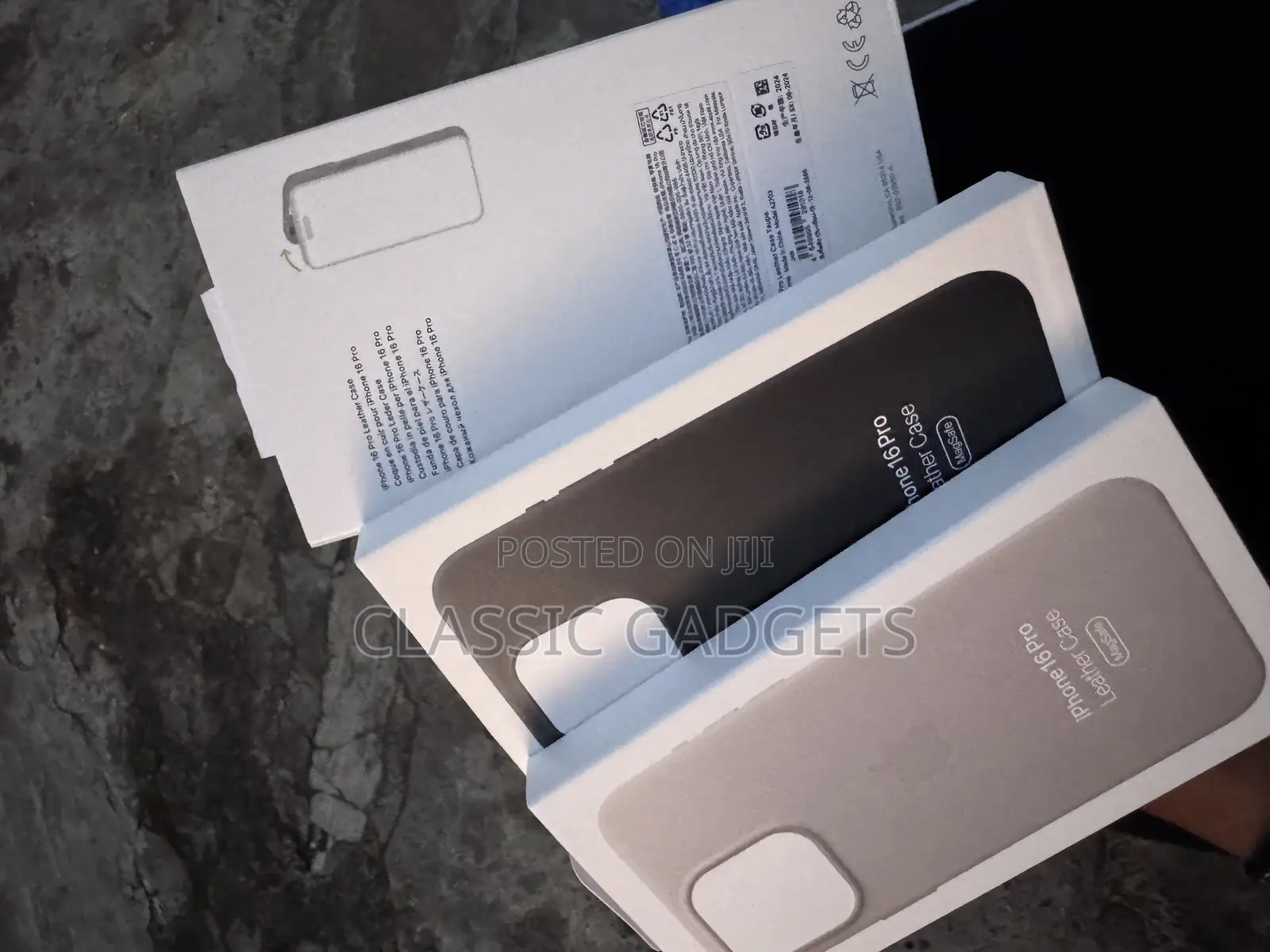 Magsafe Leather Case for iPhone 16 Pro and 16 Pro Max