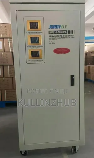 Jordy-Ele SVC- 100KVA Industrial 3-Phase Servo Stabilizer